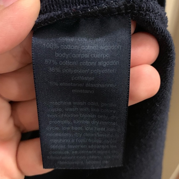 Tommy Hilfiger Long Sleeve Tee with Tie Side - Picture 5 of 6